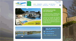 Desktop Screenshot of lesprairiesdelamer.fr